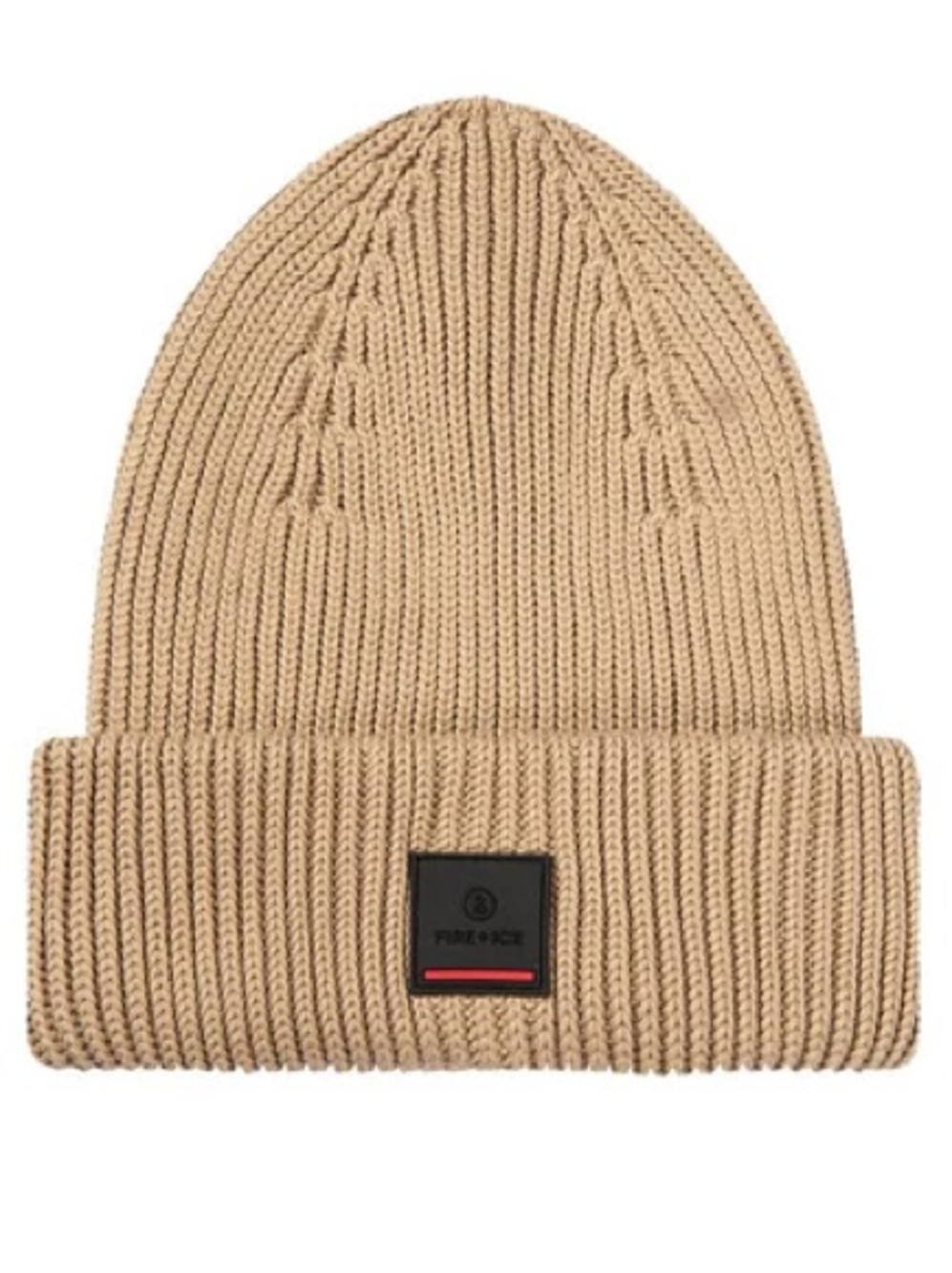Bogner FIRE+ICE Knit Cuffed Beanie Robb Beige Size Small Made in Germany